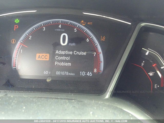 2HGFC4B88KH301756 - 2019 HONDA CIVIC SPORT 蓝色 照片 7