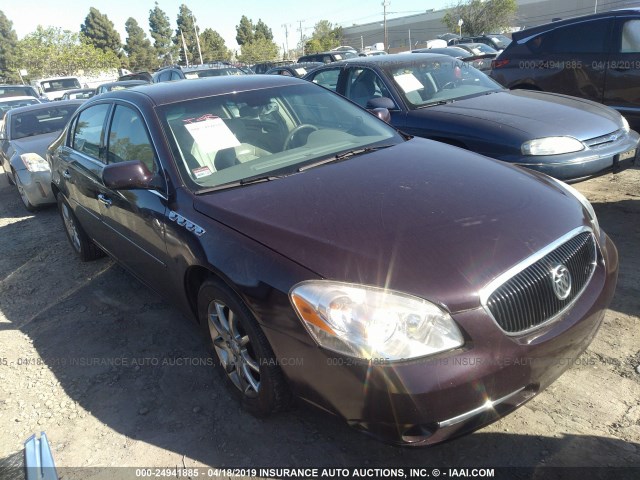 1G4HD57268U132434 - 2008 BUICK LUCERNE CXL PURPLE photo 1