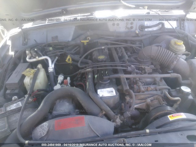 1J4FJ68S6WL187665 - 1998 JEEP CHEROKEE SPORT/CLASSIC ნაცრისფერი ფოტო 10