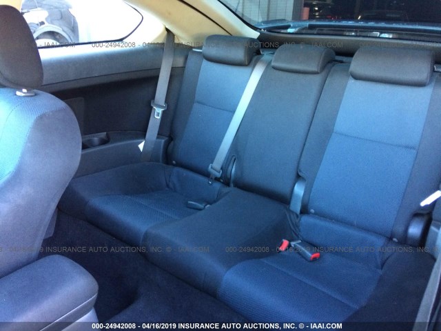 JTKDE177270196974 - 2007 TOYOTA SCION TC ნაცრისფერი ფოტო 8