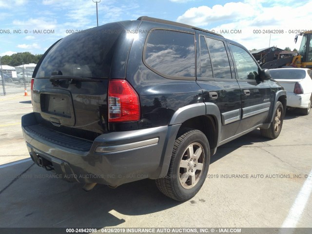 4NUDS13S972702299 - 2007 ISUZU ASCENDER S/LS/LIMITED BLACK photo 4