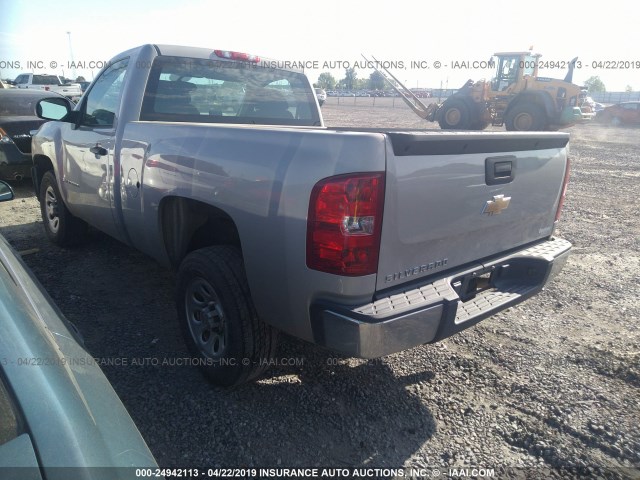 1GCEC14X29Z229380 - 2009 CHEVROLET SILVERADO C1500 GRAY photo 3