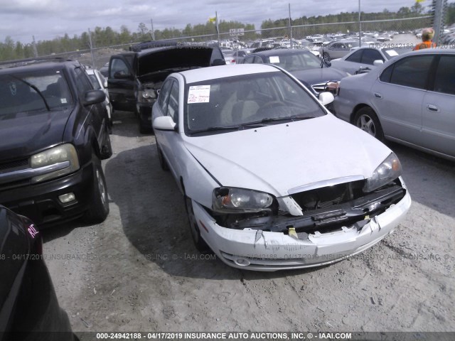 KMHDN46DX5U972513 - 2005 HYUNDAI ELANTRA GLS/GT WHITE photo 1