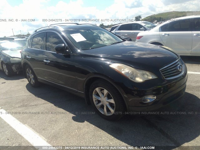 JN1AJ0HR2AM756429 - 2010 INFINITI EX35 JOURNEY BLACK photo 1