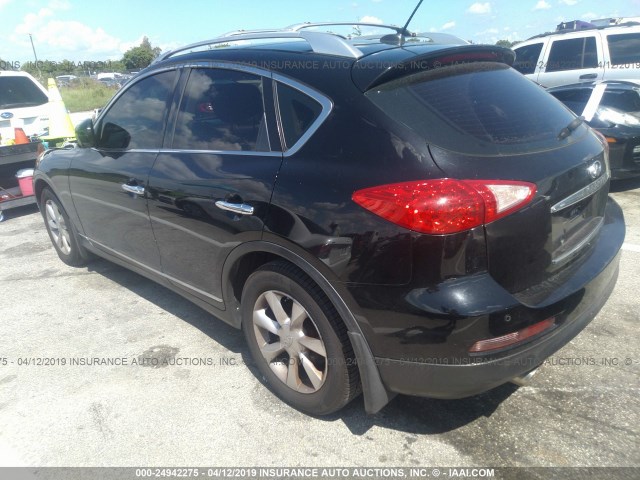 JN1AJ0HR2AM756429 - 2010 INFINITI EX35 JOURNEY BLACK photo 3