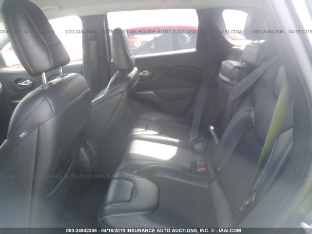 1C4PJLLB1KD184564 - 2019 JEEP CHEROKEE GRAY photo 8