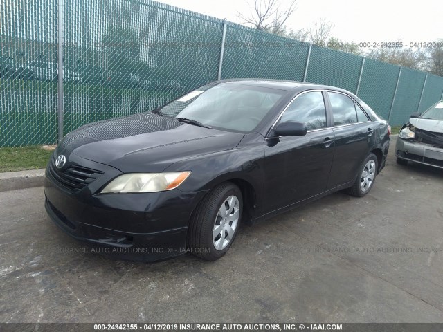 4T1BE46K69U851666 - 2009 TOYOTA CAMRY SE/LE/XLE BLACK photo 2