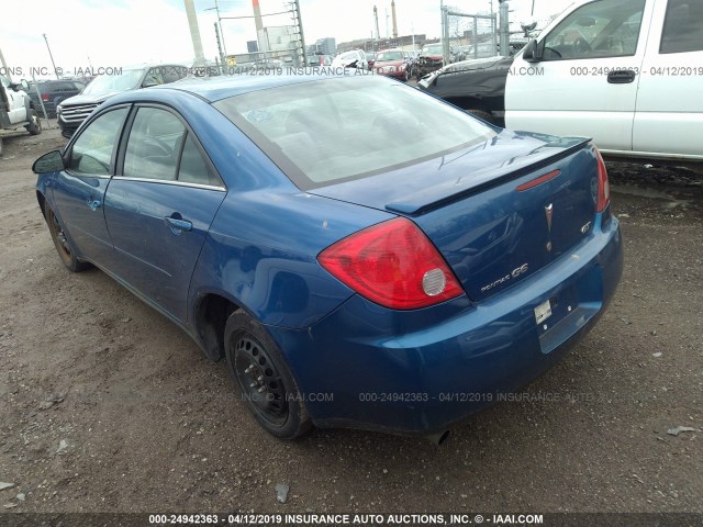 1G2ZH58N274228800 - 2007 PONTIAC G6 GT BLUE photo 3