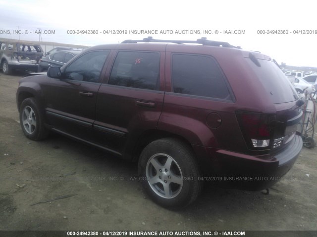 1J8GR48K57C624945 - 2007 JEEP GRAND CHEROKEE LAREDO/COLUMBIA/FREEDOM 栗色 照片 3