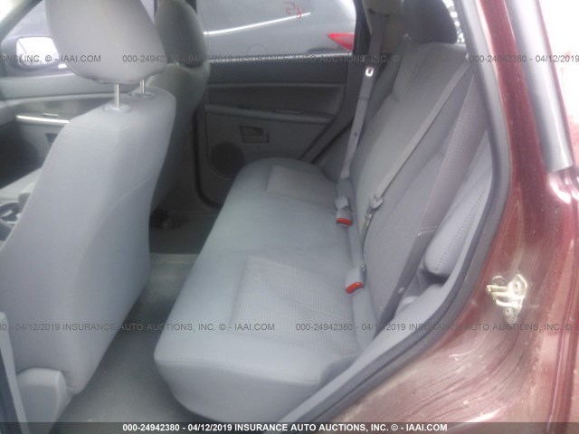 1J8GR48K57C624945 - 2007 JEEP GRAND CHEROKEE LAREDO/COLUMBIA/FREEDOM 栗色 照片 8