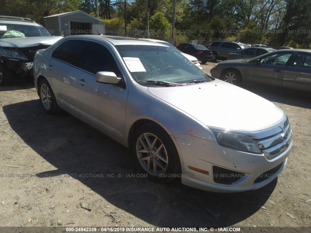 3FAHP0JA3BR280740 - 2011 FORD FUSION SILVER photo 1