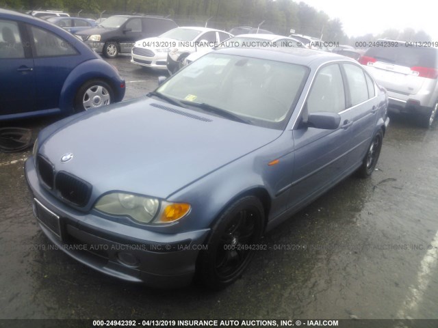 WBAEV53422KM19426 - 2002 BMW 330 I BLUE photo 2