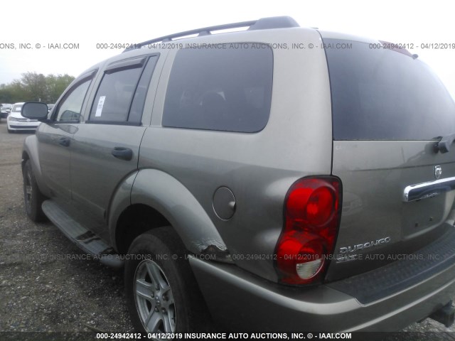 1D4HB48D65F576663 - 2005 DODGE DURANGO SLT GRAY photo 6