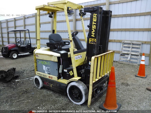 G108N10257F - 2006 HYSTER FORKLIFT  YELLOW photo 1