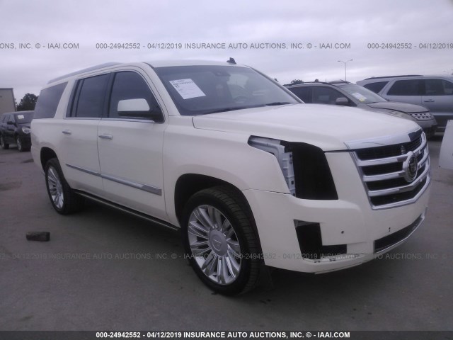 1GYS4JKJ8FR109989 - 2015 CADILLAC ESCALADE ESV PREMIUM WHITE photo 1