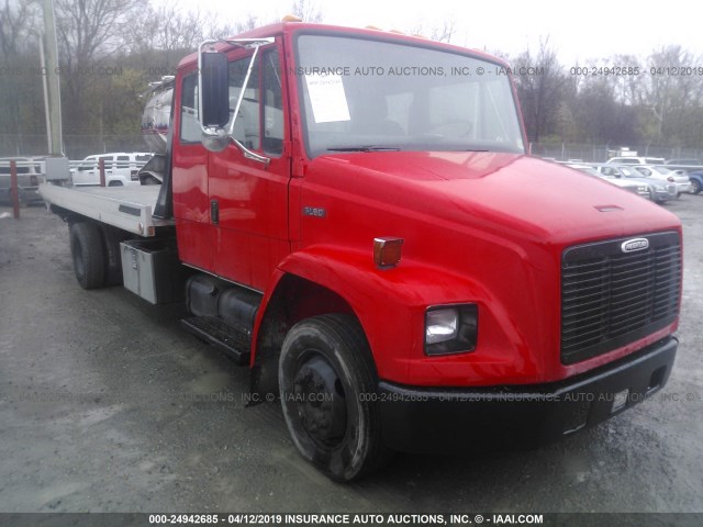 1FV3GFBC41HH35495 - 2001 FREIGHTLINER MEDIUM CONVENTION FL60 RED photo 1