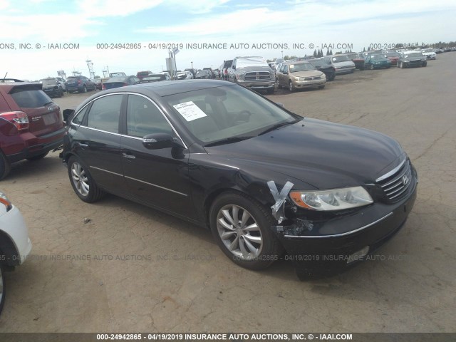 KMHFC46F27A171966 - 2007 HYUNDAI AZERA SE/LIMITED BLACK photo 1