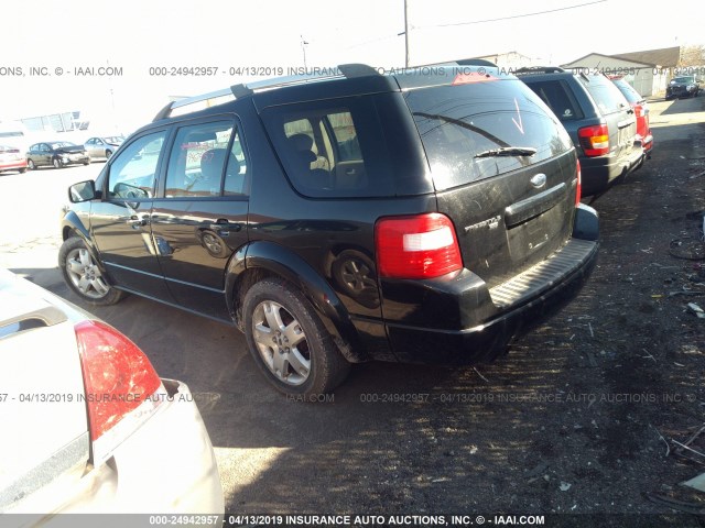 1FMDK06126GA44959 - 2006 FORD FREESTYLE LIMITED BLACK photo 3