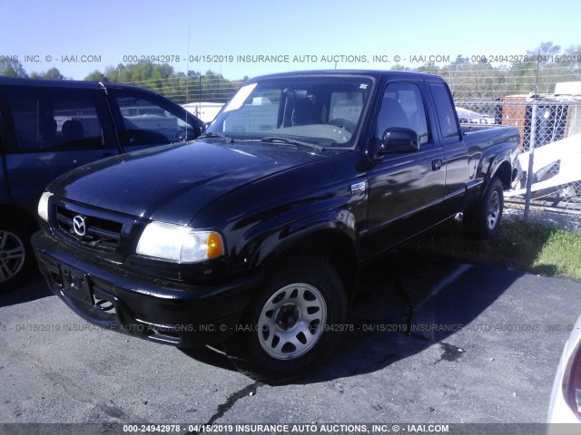 4F4YR16V11TM31262 - 2001 MAZDA B3000 CAB PLUS BLACK photo 2