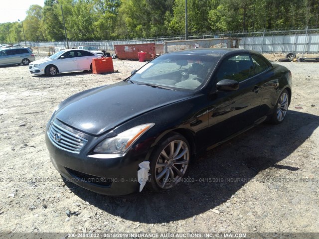 JNKCV66E29M721977 - 2009 INFINITI G37 SPORT BLACK photo 2