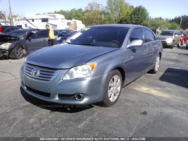 4T1BK36B78U295885 - 2008 TOYOTA AVALON XL/XLS/TOURING/LIMITED Light Blue photo 2