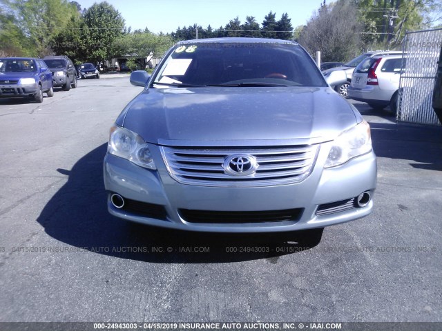 4T1BK36B78U295885 - 2008 TOYOTA AVALON XL/XLS/TOURING/LIMITED Light Blue photo 6