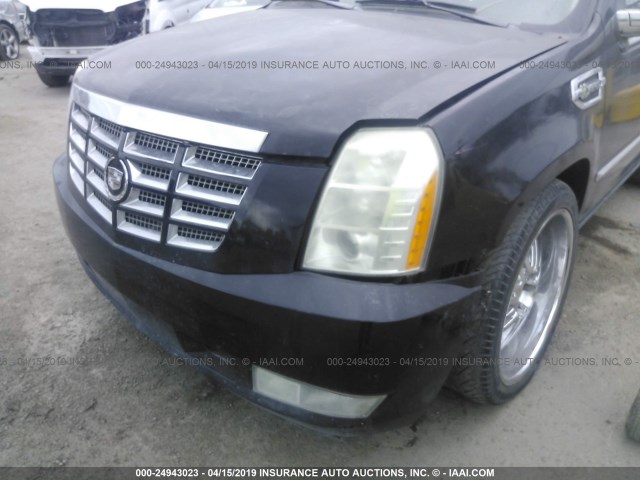 1GYUCEEJ5AR165069 - 2010 CADILLAC ESCALADE HYBRID BLACK photo 6