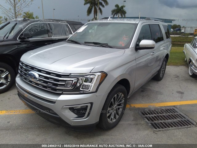 1FMJU1KT7JEA11163 - 2018 FORD EXPEDITION LIMITED SILVER photo 2