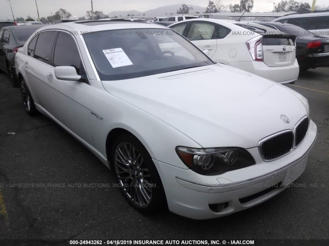 WBAHN83586DT33796 - 2006 BMW 750 LI WHITE photo 1