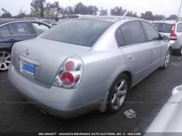 1N4BL11D56C136998 - 2006 NISSAN ALTIMA SE/SL/SE-R SILVER photo 4