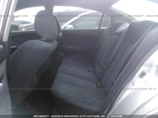 1N4BL11D56C136998 - 2006 NISSAN ALTIMA SE/SL/SE-R SILVER photo 8