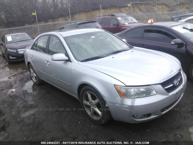 5NPEU46F28H357921 - 2008 HYUNDAI SONATA SE/LIMITED SILVER photo 1