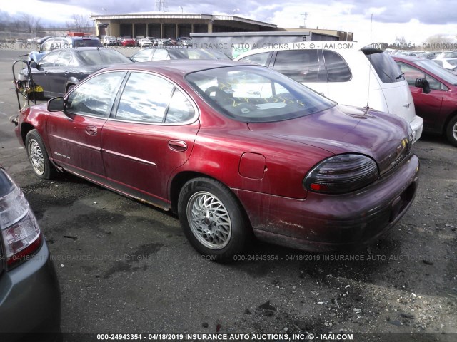 1G2WJ52J0YF218608 - 2000 PONTIAC GRAND PRIX SE MAROON photo 3