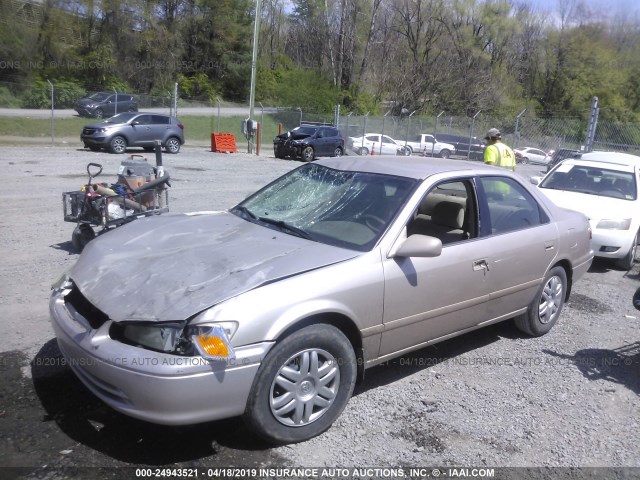 4T1BG22K41U808744 - 2001 TOYOTA CAMRY CE/LE/XLE Champagne photo 2