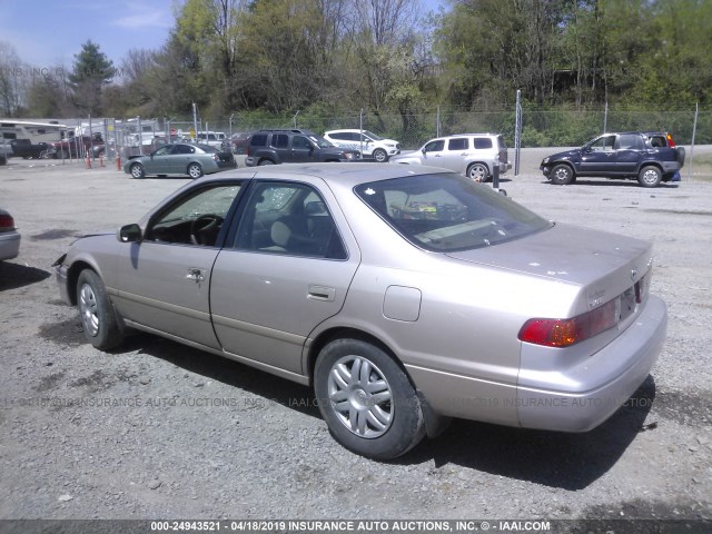 4T1BG22K41U808744 - 2001 TOYOTA CAMRY CE/LE/XLE Champagne photo 3