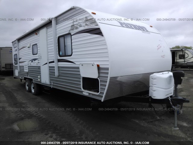 4X4TCKD22CK015761 - 2012 FOREST RIVER CHEROKEE TRAVEL TRAILERS  WHITE photo 1