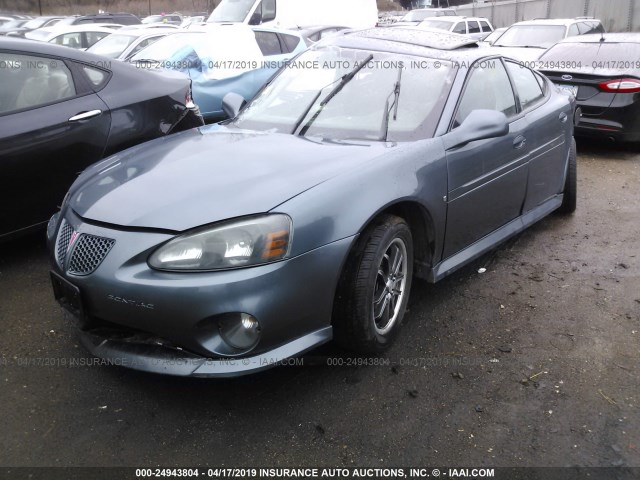 2G2WP552961243479 - 2006 PONTIAC GRAND PRIX BLUE photo 2