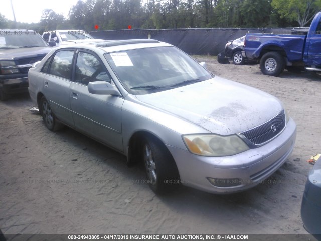 4T1BF28B11U182516 - 2001 TOYOTA AVALON XL/XLS SILVER photo 1