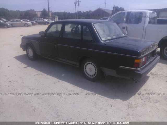 YV1AS8808P1481910 - 1993 VOLVO 240 BLACK photo 3