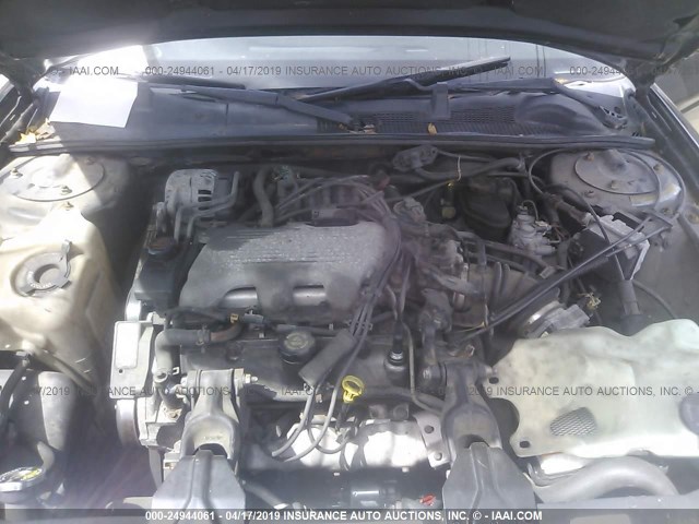 2G1WW12M2W9134045 - 1998 CHEVROLET MONTE CARLO LS შავი ფოტო 10