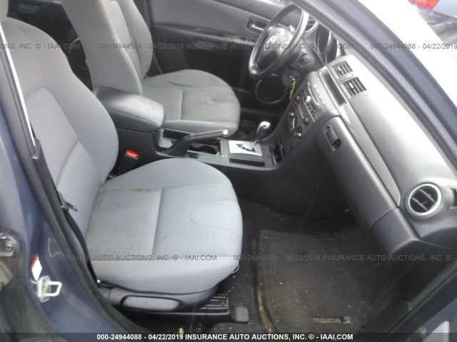 JM1BK323271634409 - 2007 MAZDA 3 S GRAY photo 5