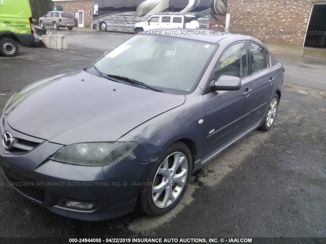 JM1BK323271634409 - 2007 MAZDA 3 S GRAY photo 6