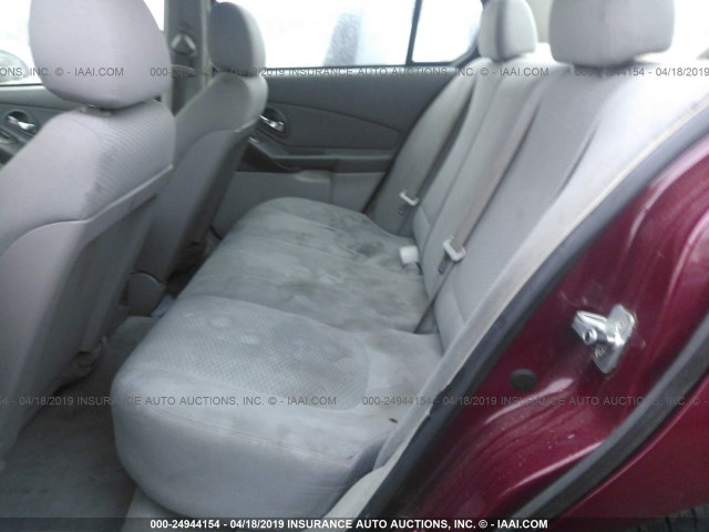 1G1ZS58F97F198861 - 2007 CHEVROLET MALIBU LS MAROON photo 8