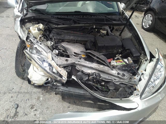 4T1BE32KX6U164539 - 2006 TOYOTA CAMRY LE/XLE/SE SILVER photo 10