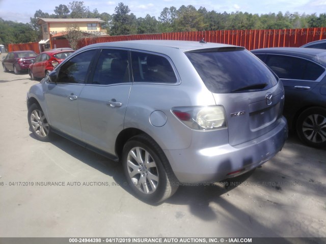 JM3ER293170126504 - 2007 MAZDA CX-7 SILVER photo 3