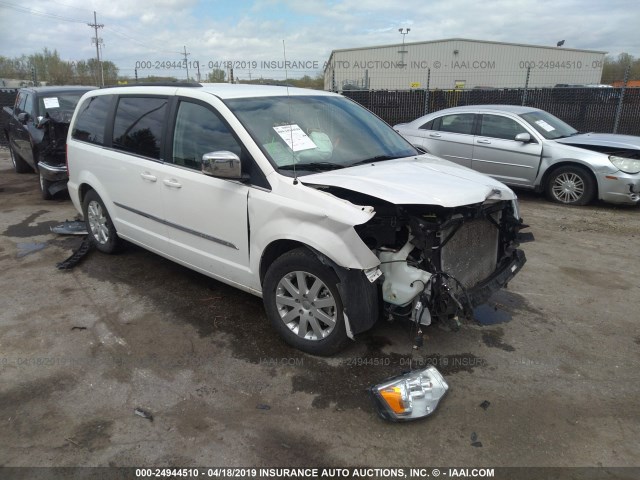 2C4RC1CG3CR382953 - 2012 CHRYSLER TOWN & COUNTRY TOURING L WHITE photo 1