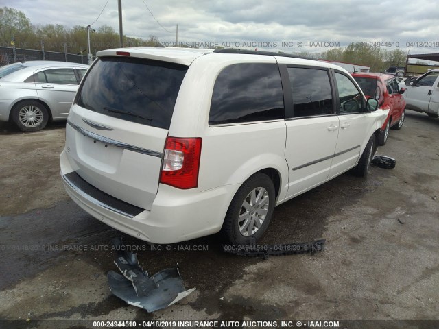 2C4RC1CG3CR382953 - 2012 CHRYSLER TOWN & COUNTRY TOURING L WHITE photo 4