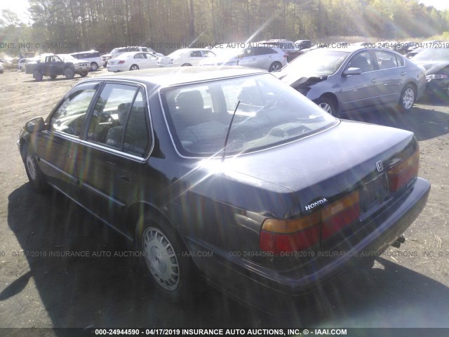 JHMCB7566LC121937 - 1990 HONDA ACCORD EX/EX-R BLACK photo 3