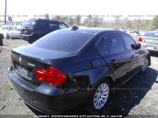 WBAPK53519A509886 - 2009 BMW 328 XI SULEV BLACK photo 4