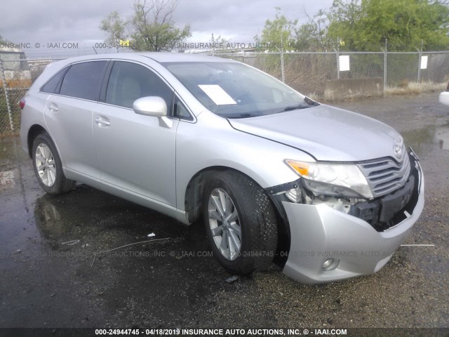 4T3ZA3BB6BU042899 - 2011 TOYOTA VENZA SILVER photo 1